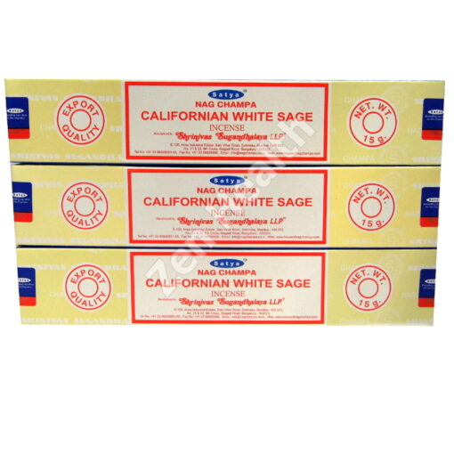 Satya Nag Champa Californian White Sage Incense Sticks