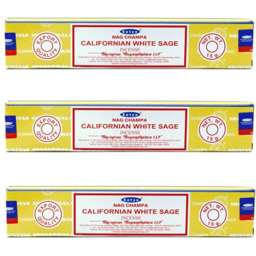 Satya Nag Champa Californian White Sage