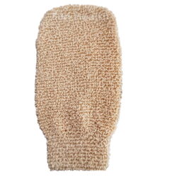 These luxurious snug jute washing mitts are essential for any bathroom