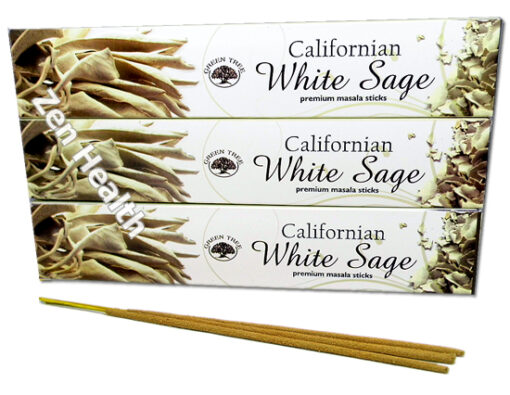 Californian White Sage Green Tree Masala Incense Sticks