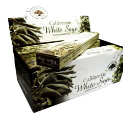 12 x Californian White Sage Green Tree Masala Incense Stick Packs