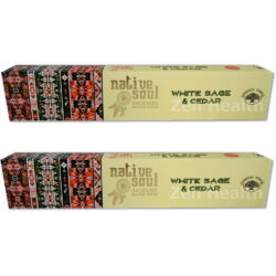 Native Soul White Sage and Cedar Incense Stick Packs