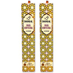 Noor Oud Crystal Incense Sticks Orchid, Lilac, Jasmine, Musk Aroma Fragrance