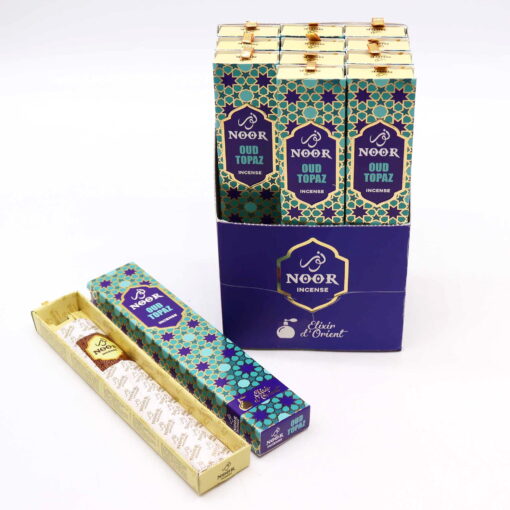 Noor Oud Topaz Incense Stick Packs