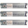 Golden Himalaya Nag Champa Incense Stick Packs