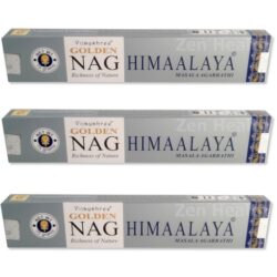 Golden Himalaya Nag Champa Incense Stick Packs