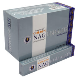 Golden Himalaya Nag Champa Incense Stick Packs