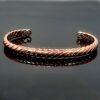 Magnetic Twisted Copper Bracelet